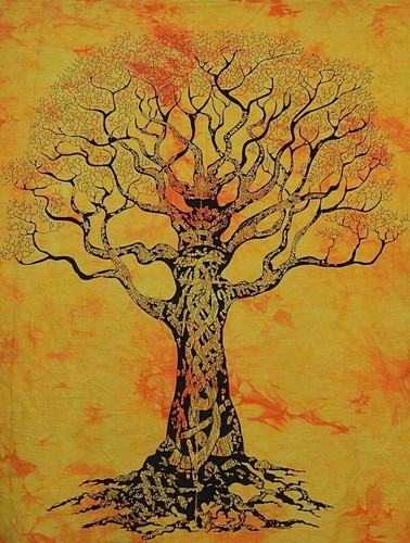 Arazzo indiano albero - , da