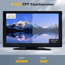 Navigatore GPS HD 9 pollici per auto camion auto navigatore 8G EU IT mappa