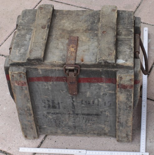 Holz munition transport - holz, kiste