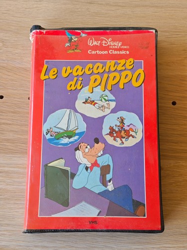 Vacanze pippo vhs walt - vacanze,
