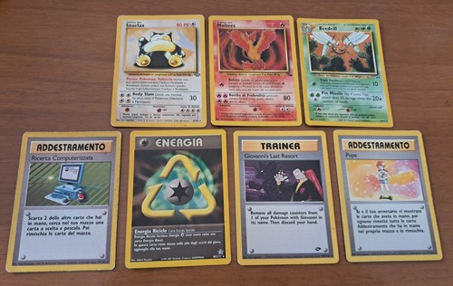 Lotto carte pokémon - carte,
