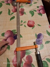  6 Morse Prensa MURATORE FALEGNAME Grandi 60 Cm X 12cm Acciaio 