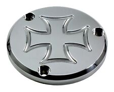 Coperchio motore lato destro - Cross - lucido - Yamaha XVS 1100 Drag Star + Classic