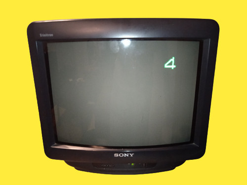 Televisor raro sony trinitron - raro,