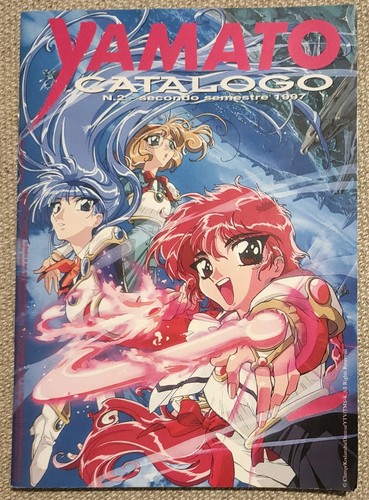 Yamato catalogo 1997 vhs - yamato,