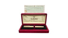 penna Aurora oro massicio