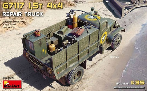 Miniart g7117 4x4 repair - g7117, 1,5t
