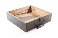 Vecchia Cassa Decorativa Di