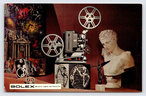 Bolex 8mm fotocamera - bolex,