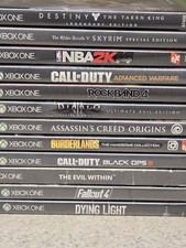 Xbox One games lot bundle 12