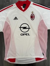 Maglia da trasferta Adidas AC Milan 2002/2003 originale uomo Large L