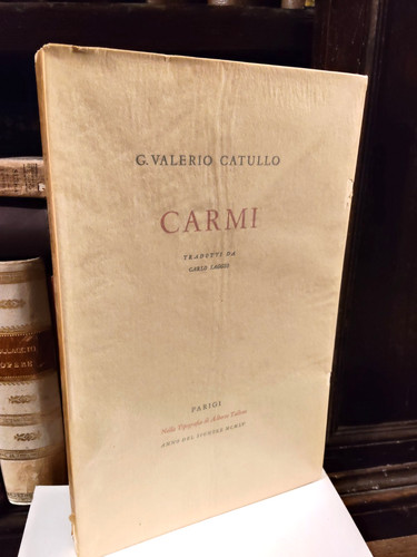 Valerio catullo carmina - g., [