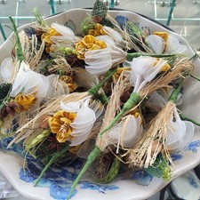 L17 fiori paglia - fiori, decorazione