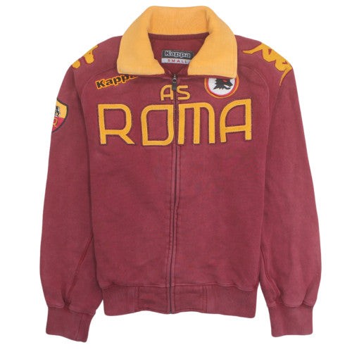 Felpa kappa uomo rossa roma - felpa,