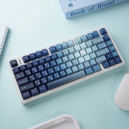 Ocean heart pbt - heart, keycaps