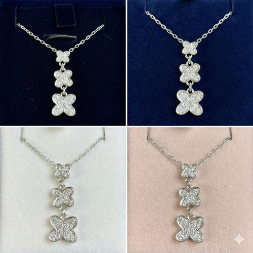 Collana ciondolo swarovski - e,