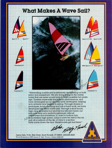 Gaastra sails print - sails, ad