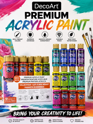 Decoart americana set - set, pittura