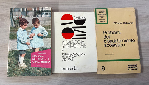 Lotto libri pedagogia - lotto, 3