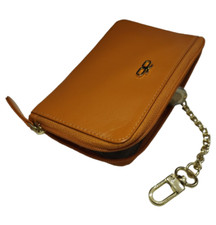Acciaio pochette zip con