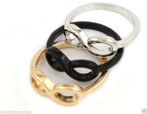 Anello moda simbolo - , infinito
