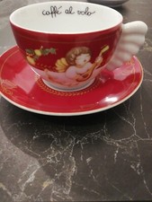 TAZZA CAPPUCCINO THUN GRANDE SERIE DOLCE NATALE CAFFÈ AL VOLO COFFE CUP RARA