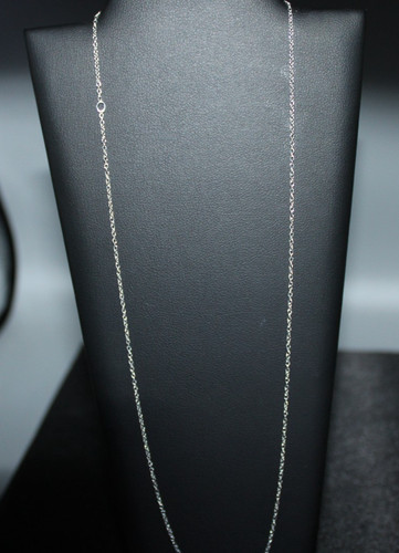 Collana catena cavo argento