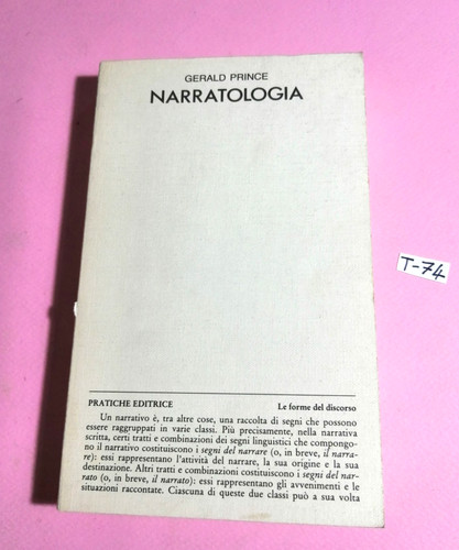 Libro narratologia forma e - narratologia, (forma
