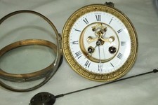 05Se) Antico MOVIMENTO PENDOLO BROCOT SCAPPAMENTO JAPY FRERES FRANCIA 1870 CIRCA