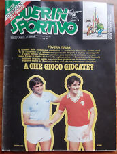 Guerin Sportivo 1980 n°10 Calcioscommese Ultras Catanzaro De Ponti Buscaglione