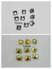 175 pezzi borchie sfuse 12mm colore oro per scarpe borse 