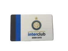 Tessera Interclub FC Internazionale. Sponsor Pirelli Nike Sky. Inter Club
