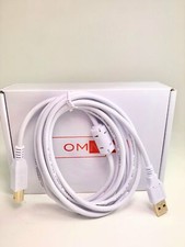 Omnihil 8FT-Bianco Cavo USB ad