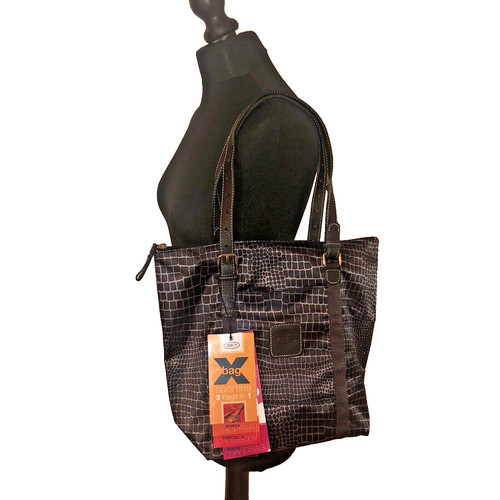 Borsa brics milano nera stampa - borsa,