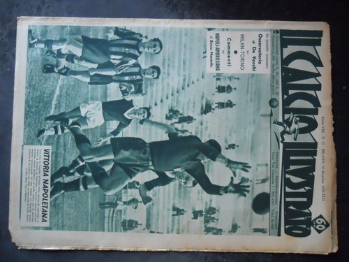 Calcio illustrato 1938 - calcio,