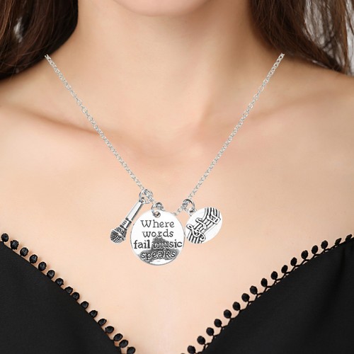 Pcs microfono collana - ,