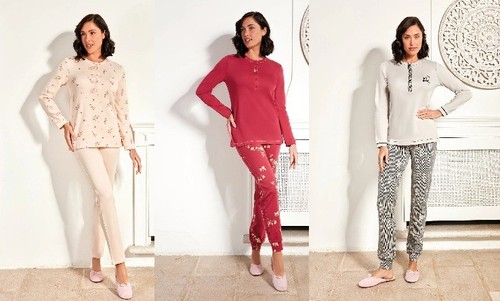 Pigiama donna invernale lungo - pigiama,