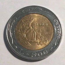 Moneta 500 LIRE - REPUBBLICA