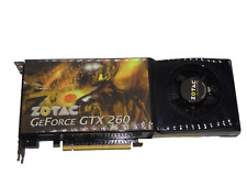 ZOTAC GEFORCE GTX 260 896MB GDDR3 PCI-e SCHEDA GRAFICA DUAL-DVI S-VIDEO #GK9468