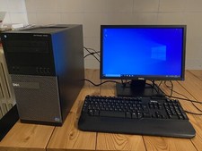 COMPUTER PC DELL OptiPlex 7010 i5 RAM 16 GB SSD 512  + MONITOR DELL E1911 19"