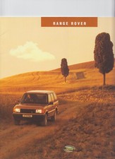 Brochure Range Rover 1994 con dati tecnici 4.6HSE/4.0SE/2.5DT by BMW tedesco