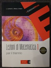 Lezioni di matematica per il