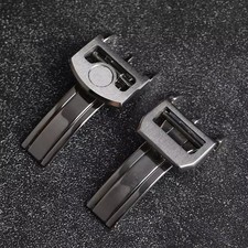 Fibbia deployante in acciaio