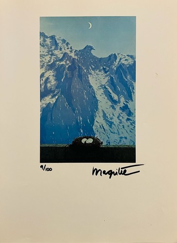 Rene magritte litografia - rene, magritte,