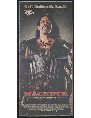 Locandina machete robert - machete,