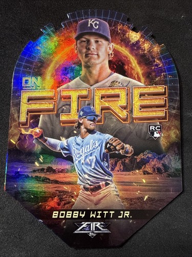 2022 topps fire on - 2022,