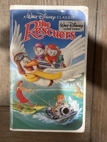 The rescuers vhs disney - rescuers,