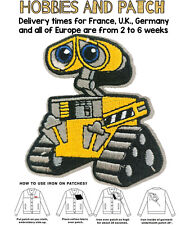 patch robot Wall-E iron on movie science fiction fantascienza toppa termoadesiva