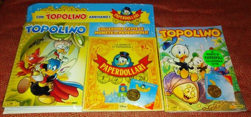 Monete paperdollari uscite - 10,