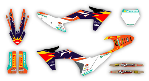 Adesivo ktm decor - ktm, 2024